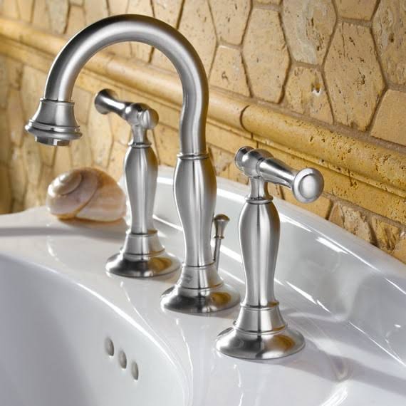 Polished Chrome Widespread Bathroom Faucet E60510