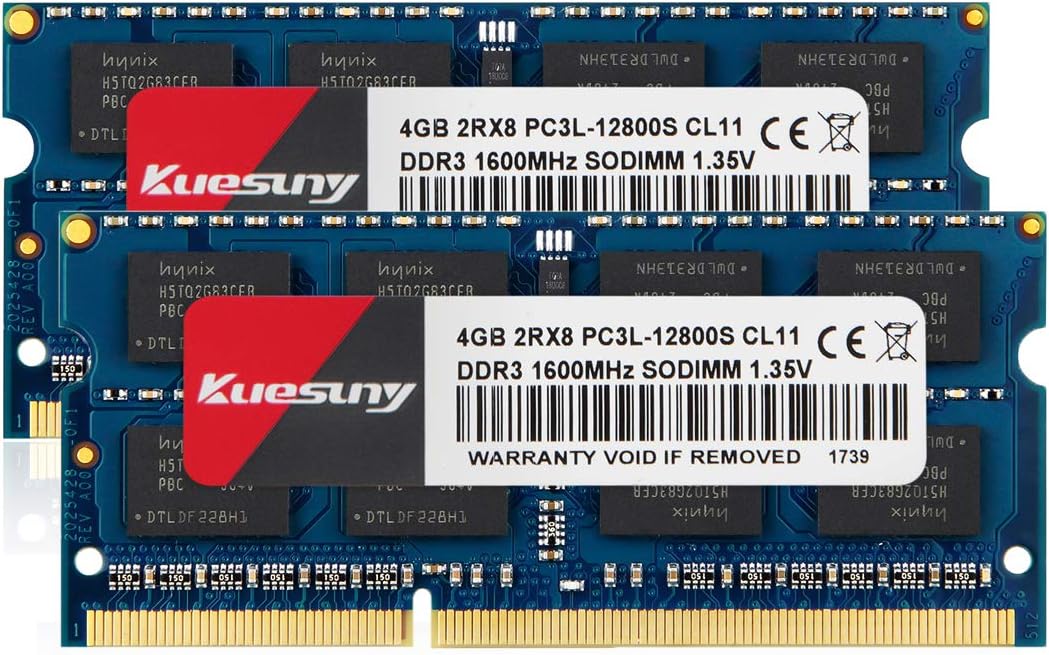 16GB Kit (8GBX2) DDR3L-1600 UDIMM Non ECC Unbuffered Desktop Memory RAM Module V5297