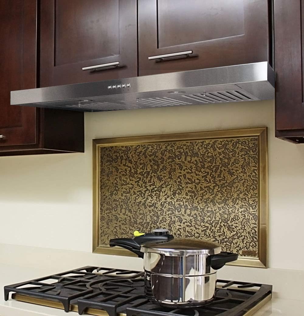 Under Cabinet Range Hood, 3-Speed, 750 CFM, Baffle Filters E970385