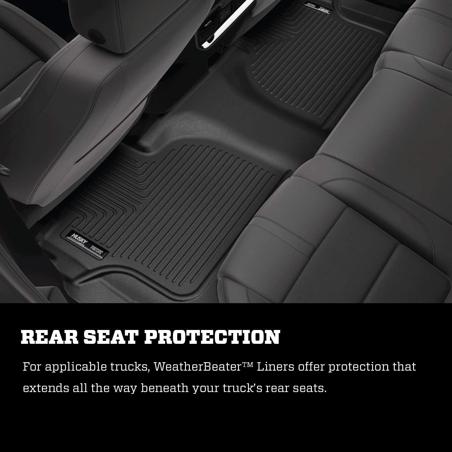 Black Front & 2nd Seat Floor Liners 3 Pcs V158299