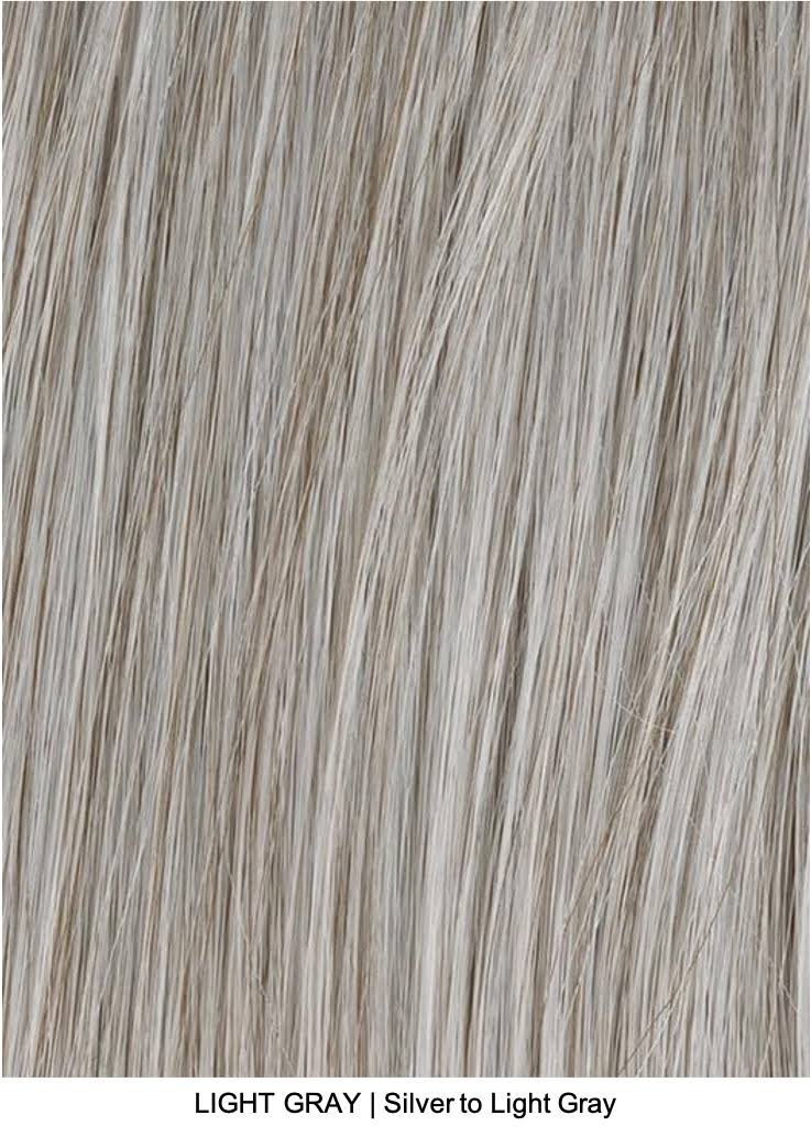 Light Gray Synthetic Wig X9680