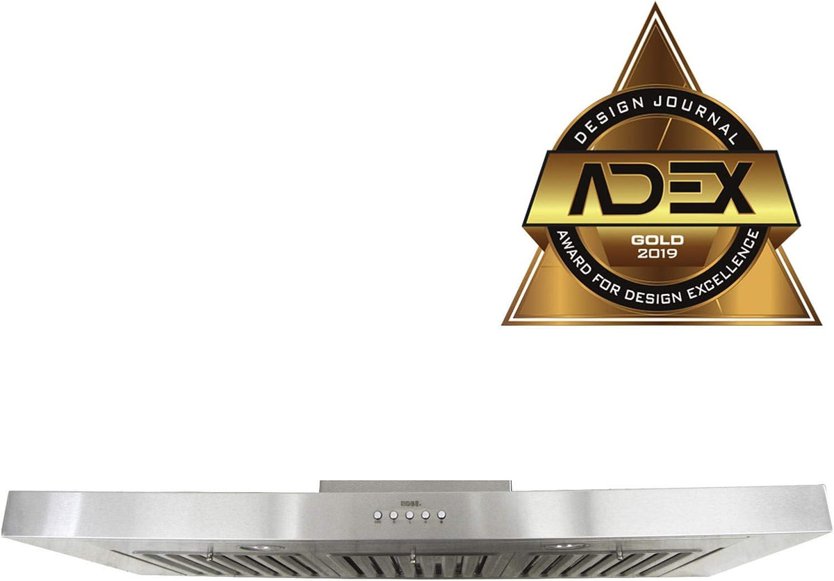 Under Cabinet Range Hood, 3-Speed, 750 CFM, Baffle Filters E970385