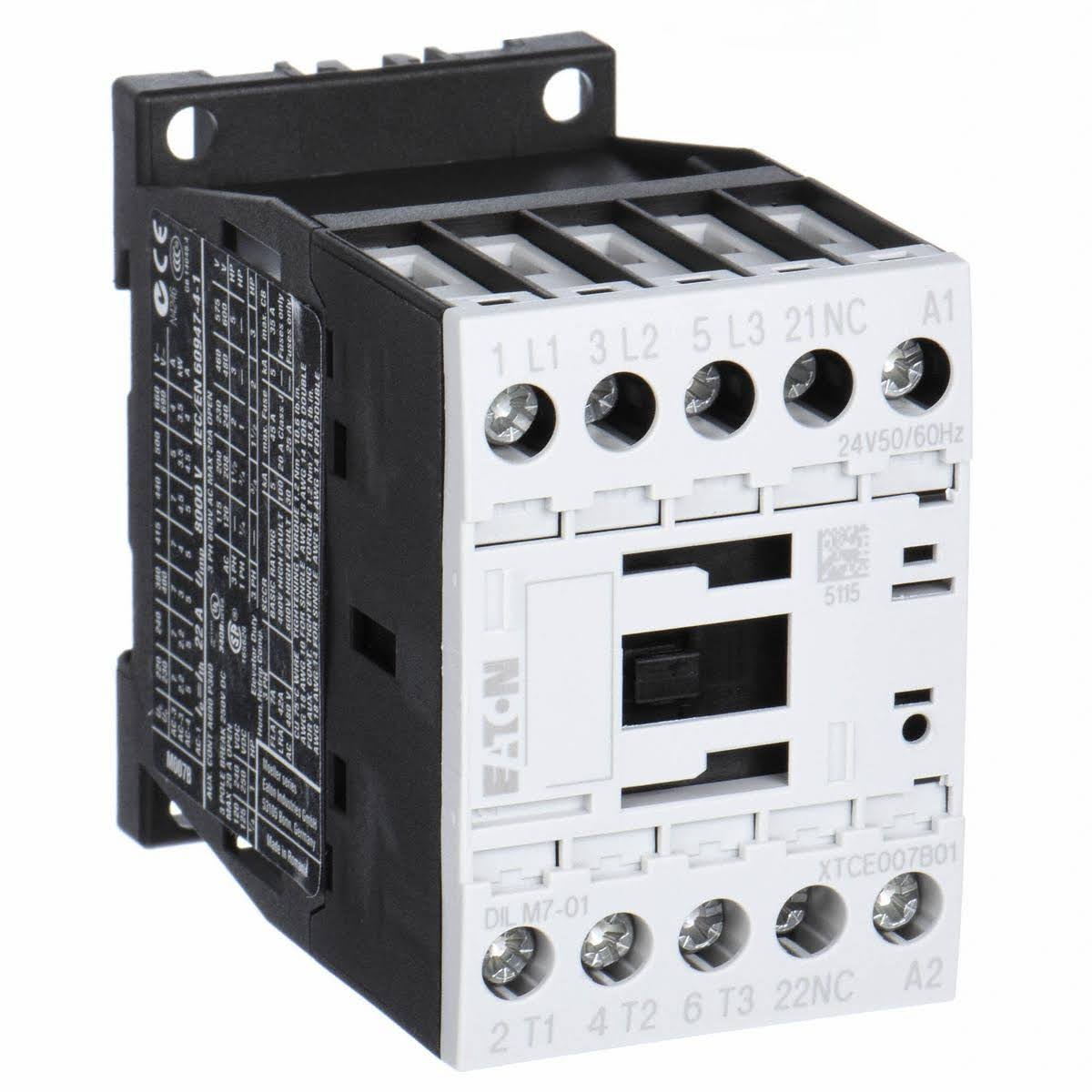 120VAC Reversing IEC Mini Magnetic Contactor 3P 6A W201814