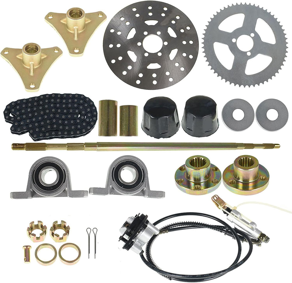 Rear Live Axle Kit for Drift Trike Go Kart Z4989