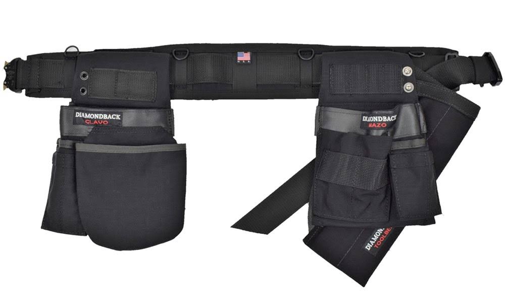 Black Medium Carpenter Tool Belt N8031