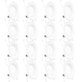16 Pack 5/6 inch LED Recessed Downlight, Dimmable, 3000K Warm White E473