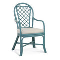 White Performance Fabric Arm Chair (Set of 2) D17940