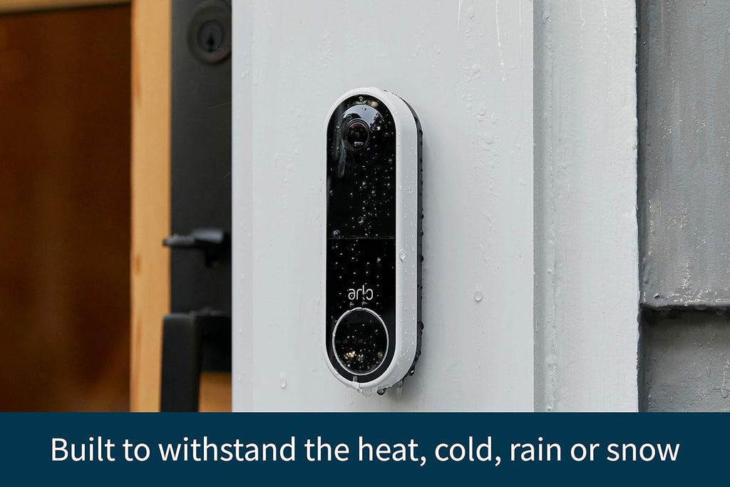 Wire-Free Video Doorbell White Bundle O6827