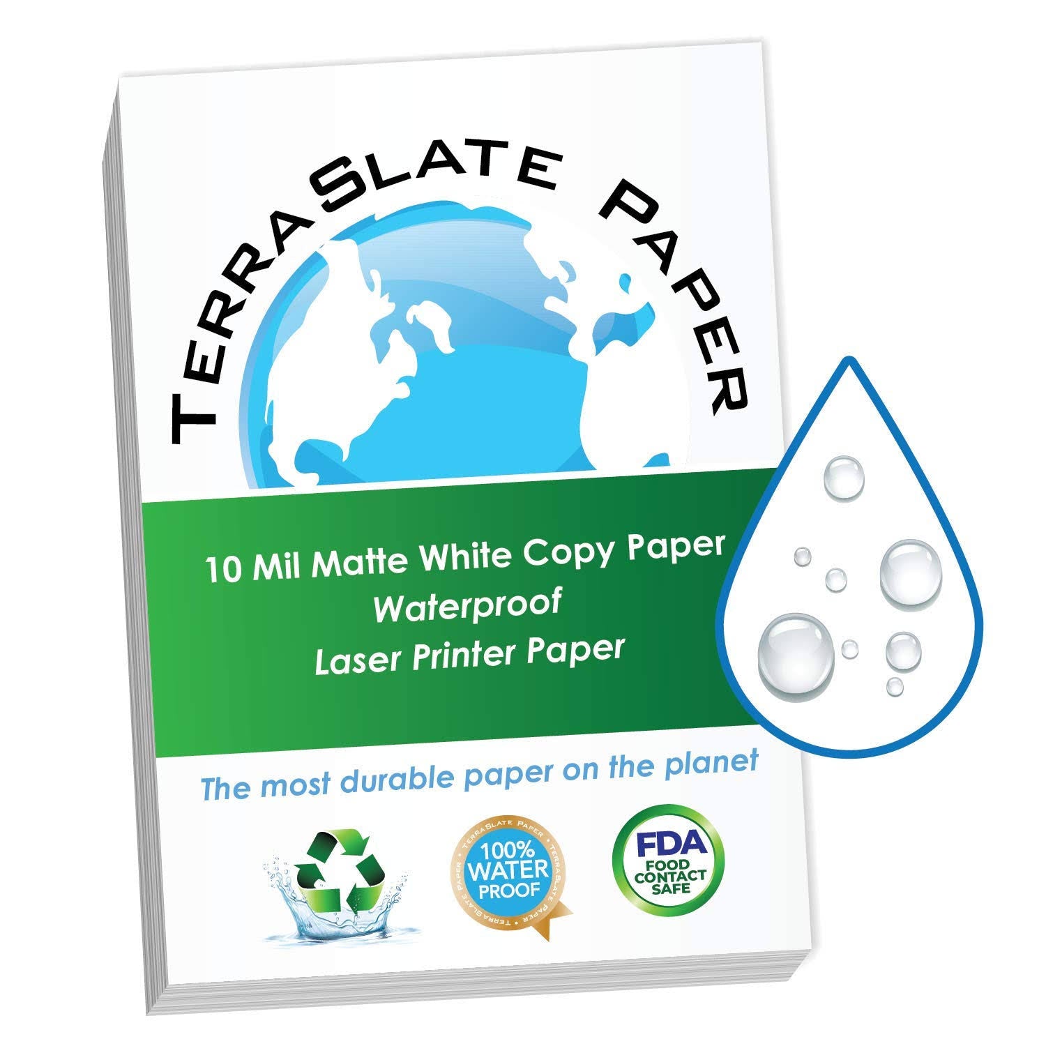 50 Sheets 11x22 x 17x22 Waterproof Laser Printer Paper O6523