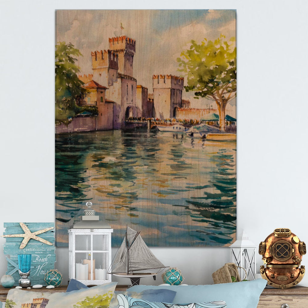 Natural Pine Wood Wall Art 24 In. X 36 In. G268