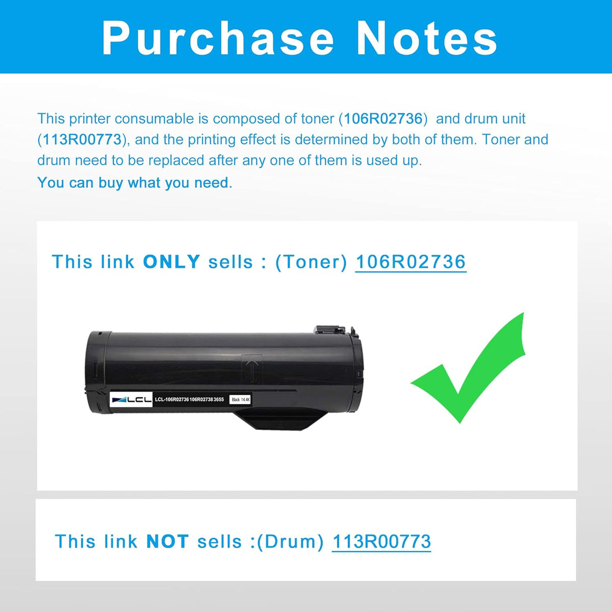 Black Toner Cartridge 1-Pack F677