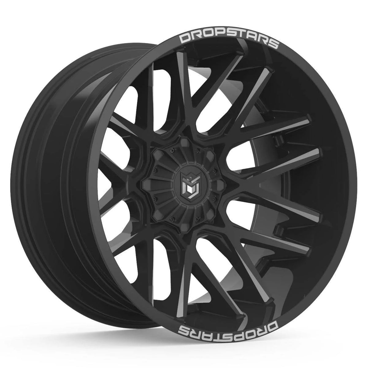 22x12 8x165.1 Gloss Black Wheel T609