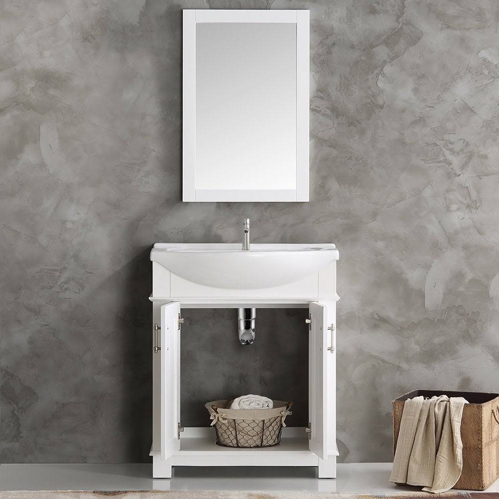 Gray Traditional Bathroom Vanity Q740