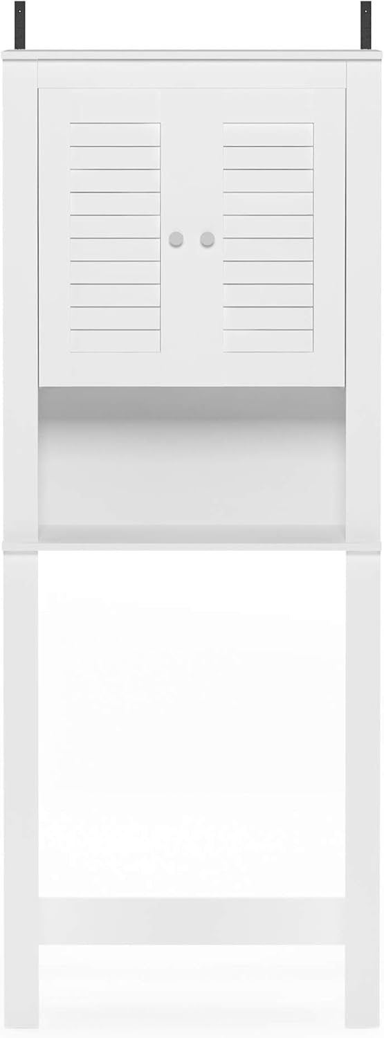 White Open Bath Cabinet Q4609