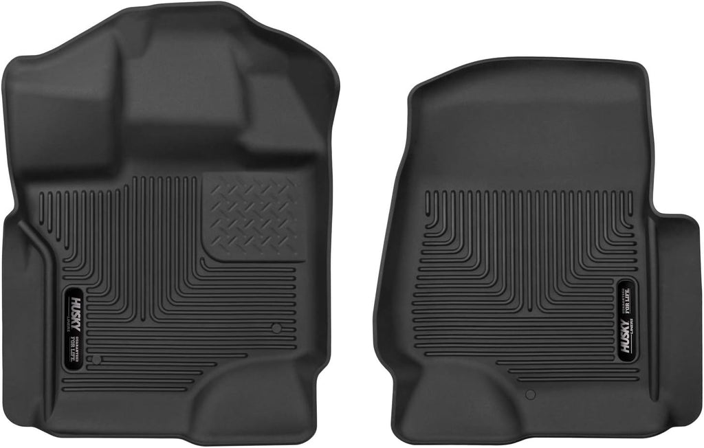 Black Front Floor Liners 2 Pcs J796398