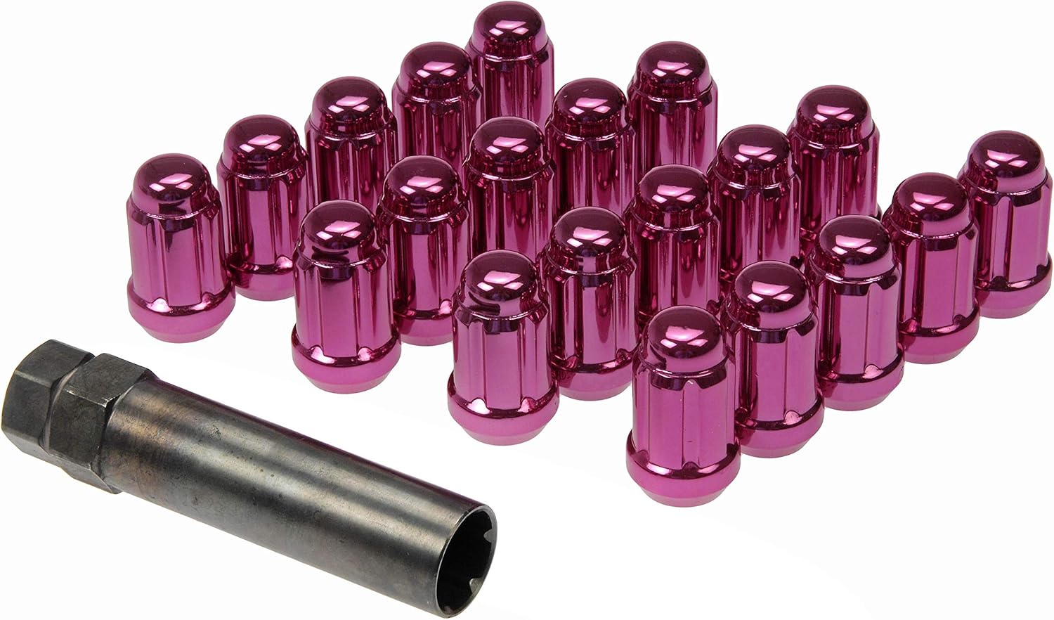 Pink Spline Drive Lock Set M14-1.50, 21 Pack Q176