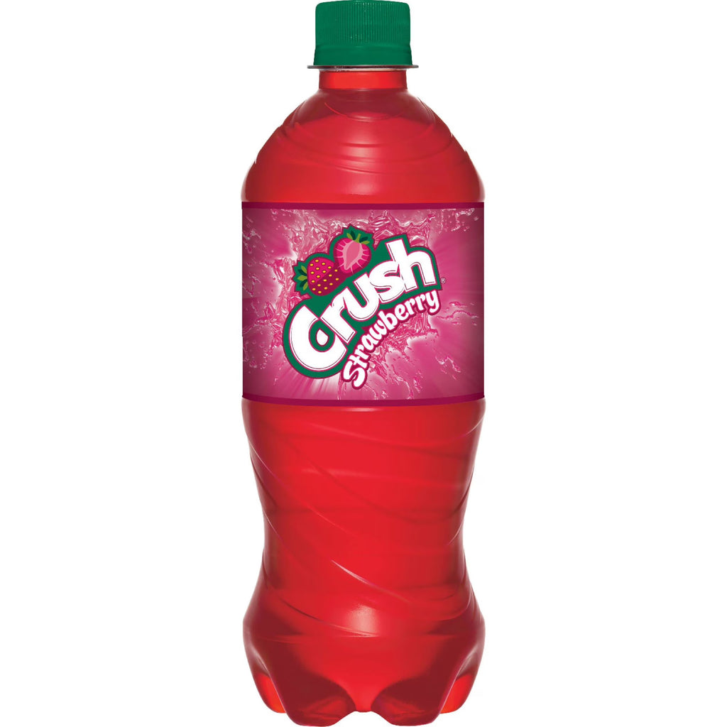 Crush Strawberry Soda 20oz Bottles, Quantity of 12 Q867818