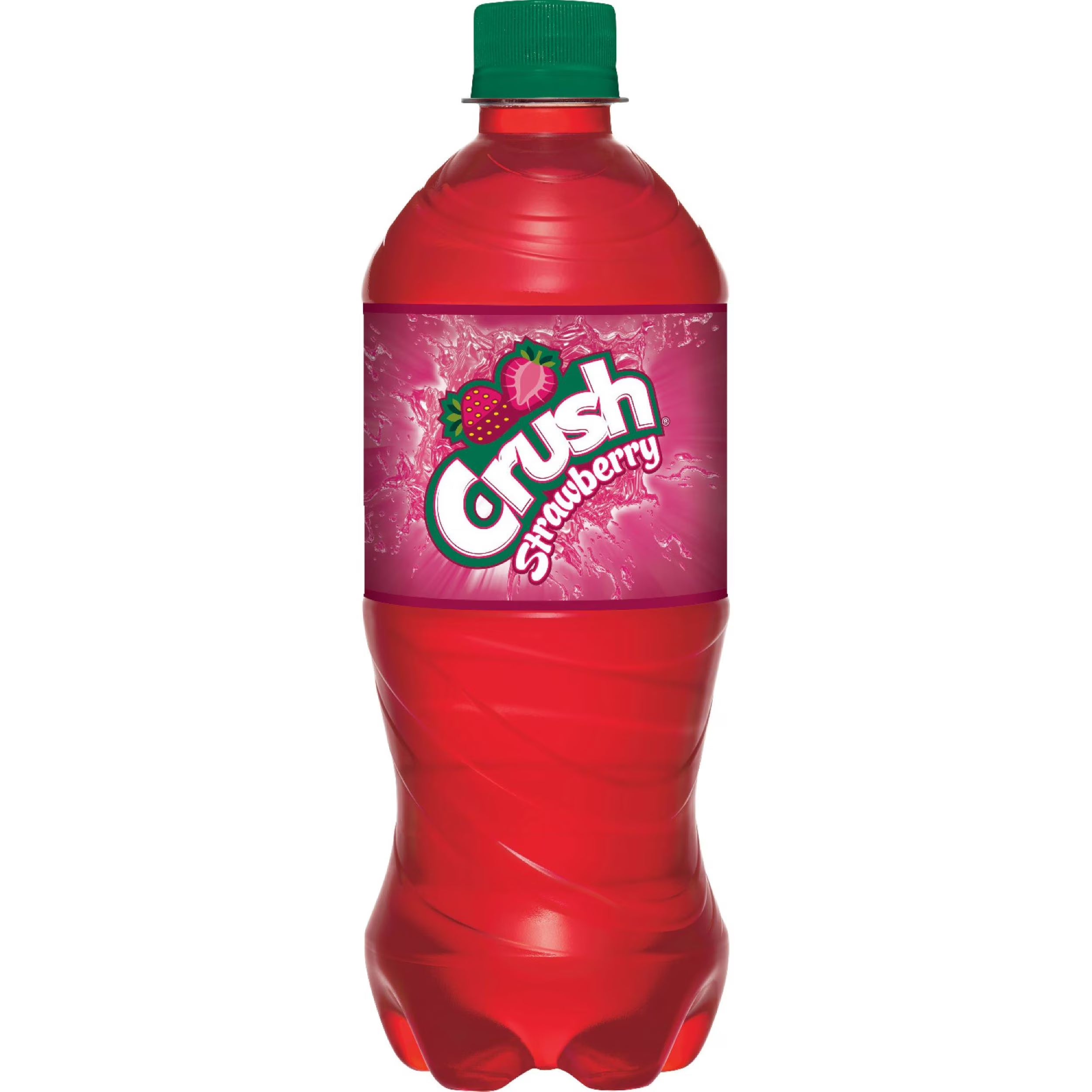 Crush Strawberry Soda 20oz Bottles, Quantity of 12 Q867818