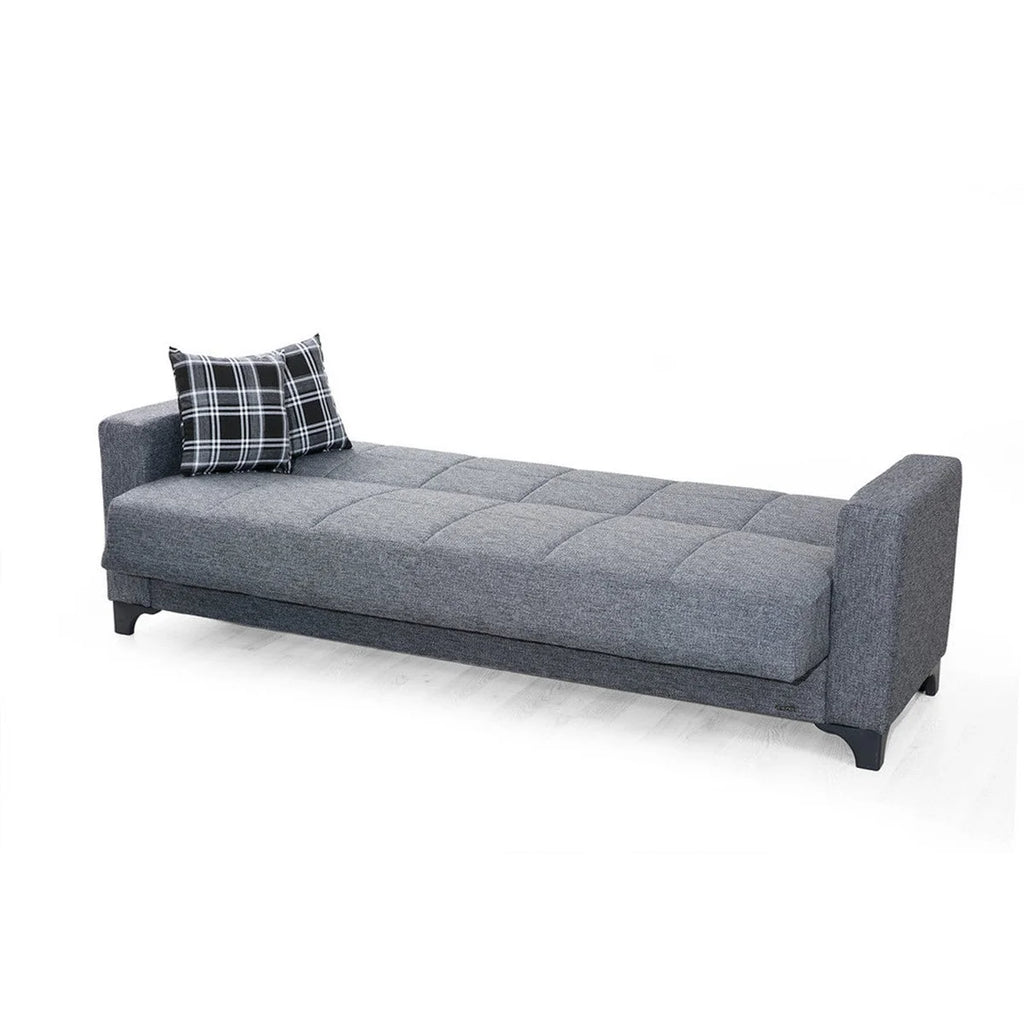 Light Gray Fabric Sofa Bed G117