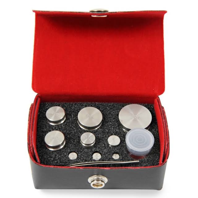 100 G - 1 G Class F Stainless Steel Test Weight Set I558705