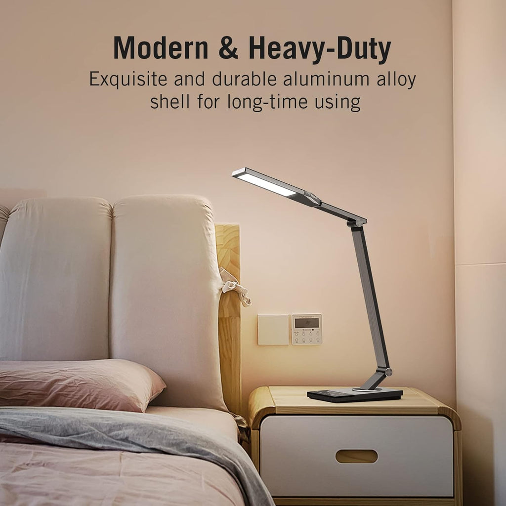 Metal LED Desk Lamp with USB Port, Touch Control A226