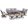 11-Piece Aluminum Outdoor Dining Set S6327