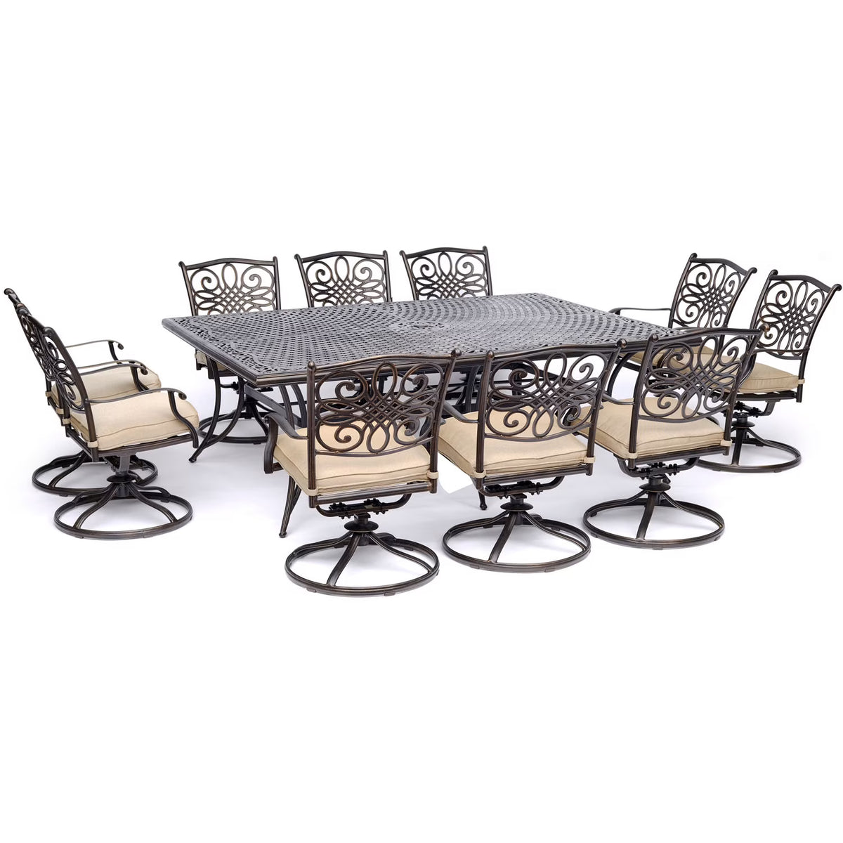 11-Piece Aluminum Outdoor Dining Set S6327