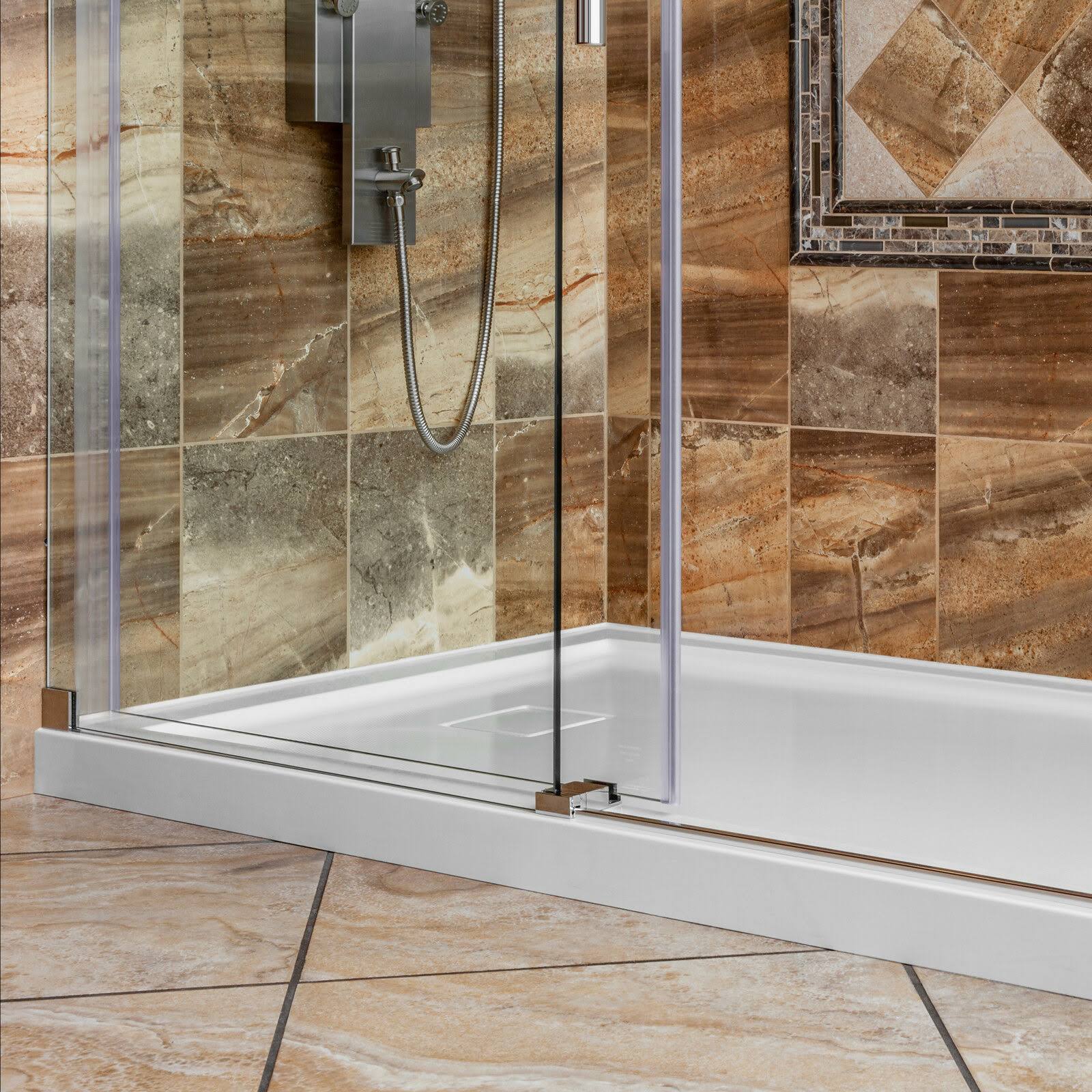 Shower Base Pan with Right/Left Drain Q4224