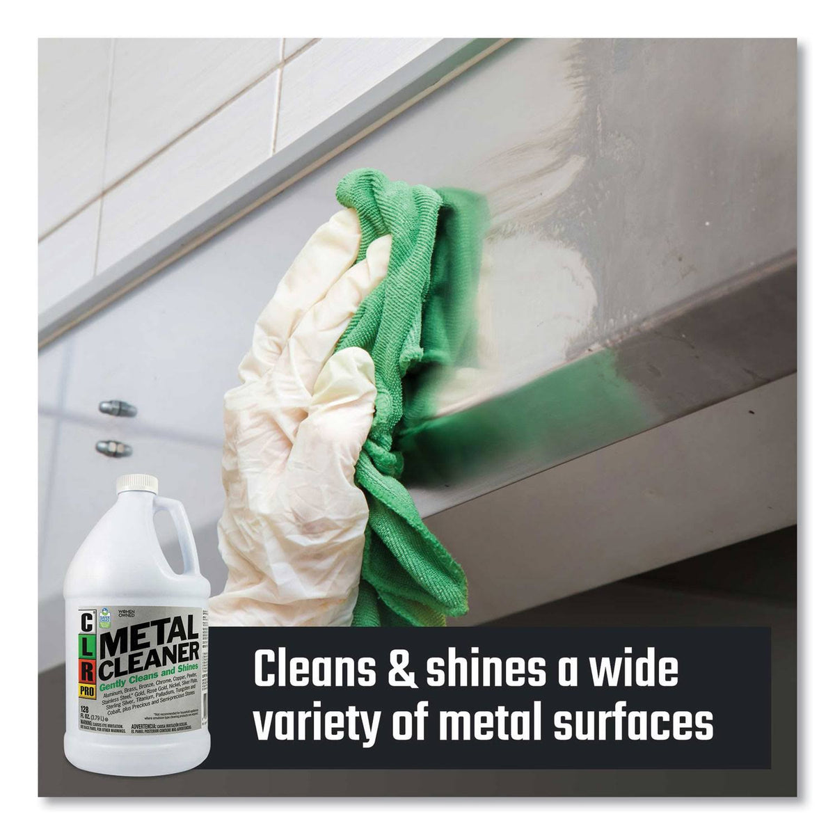 128 oz Metal Cleaner, 4/Carton H588705