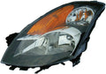 Headlight Assembly 2007 Driver Side Black Bezel Halogen K974