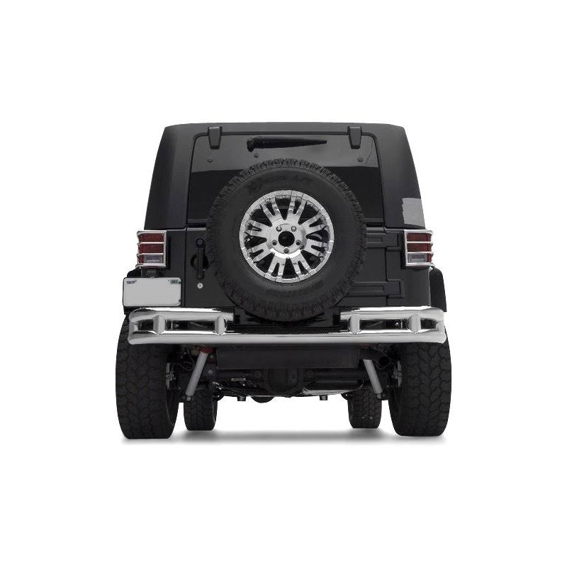 Stainless Steel Rear Bumper with Hitch C831