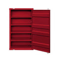 Red Iron Accent Cabinet I31020