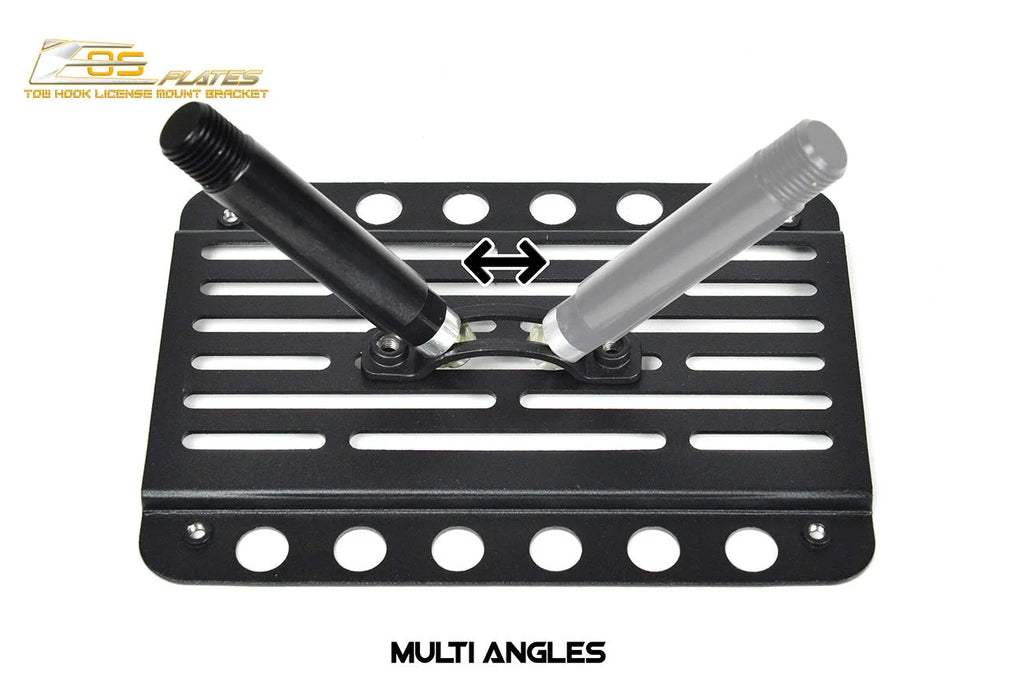 Tow Hook License Plate Relocator Mount Bracket F249
