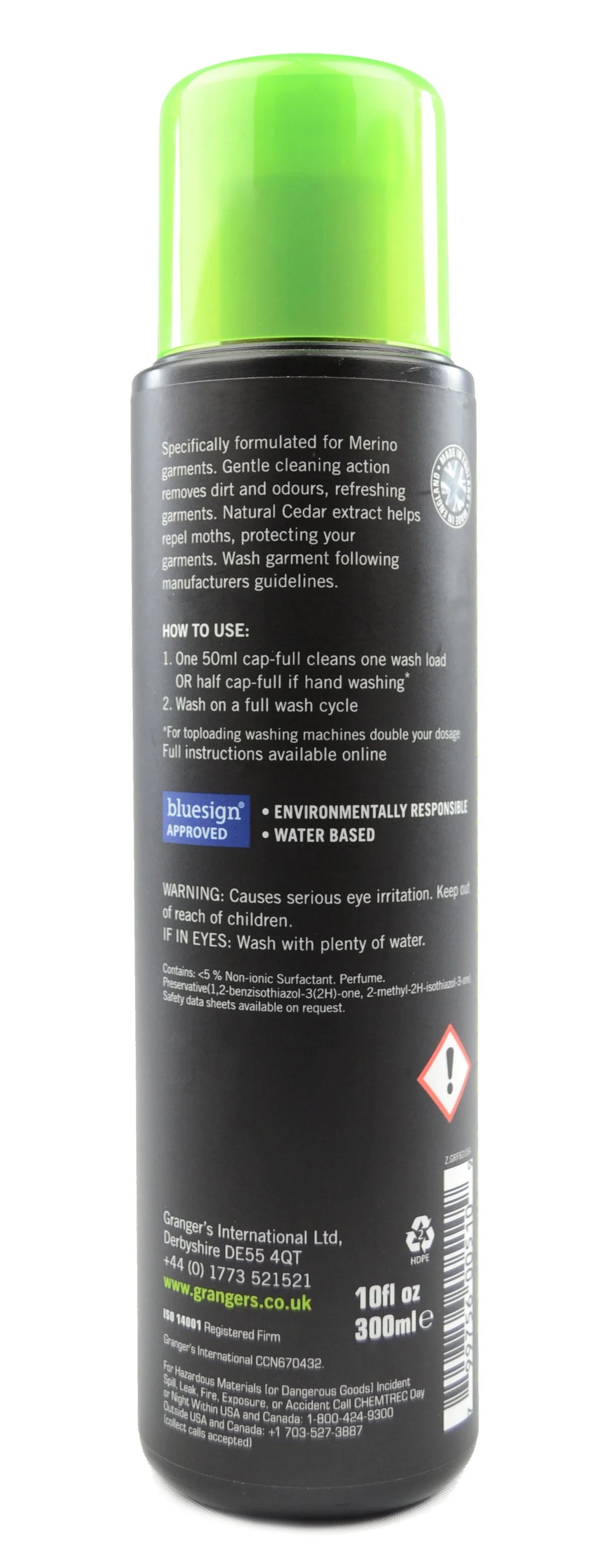 Merino Wool Wash 10 oz Gentle Cleaner Q105