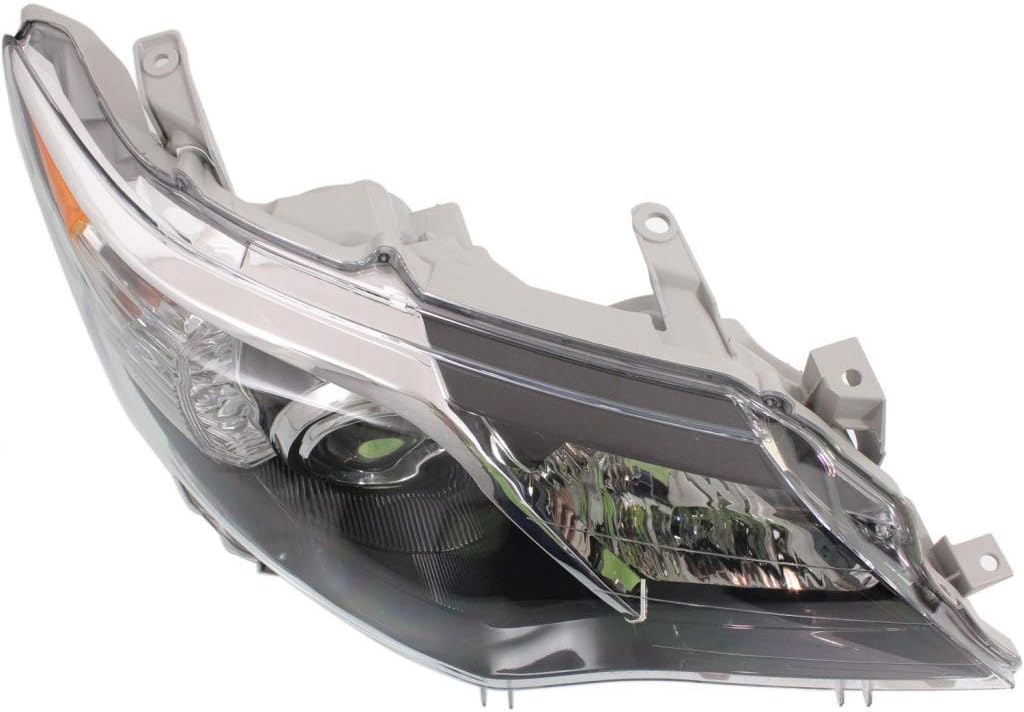 Passenger Side Halogen Headlight for Toyota Camry 2012 2013 2014 SE/Sport Model V5502