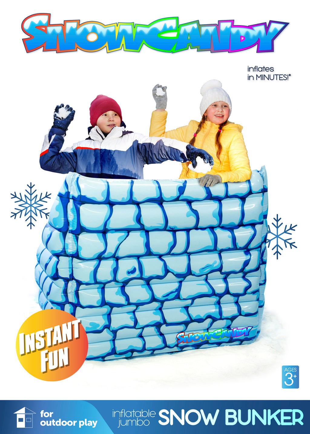 Inflatable Snow Bunker V592