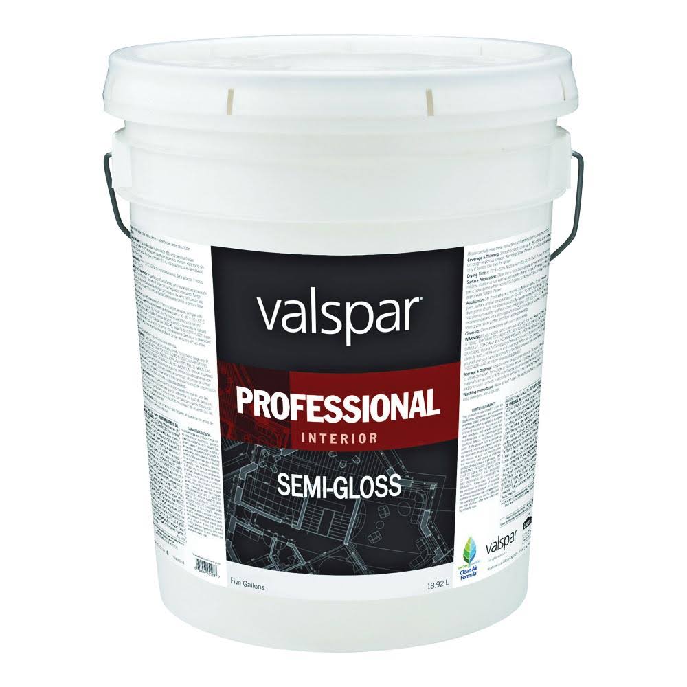 Semi Gloss Neutral Base Interior Latex, 5 Gallon R71933