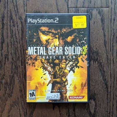 Metal Gear Solid 3 for PS2 B198