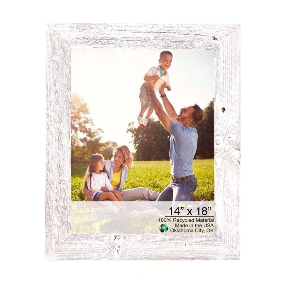 Rustic Red Wooden Frame L394