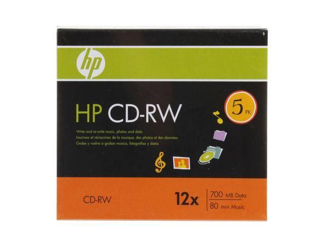 100-pk 12x CD-RW Rewritable Blank Disc 700MB in Slim Jewel Case I169