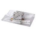 Clear 4 mil Layflat Poly Bags, 9 x 14, 1000/Case H859