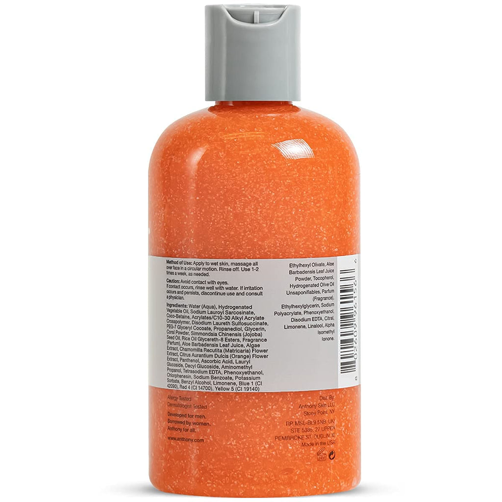Facial Scrub, 8 Fl Oz, 2 Pack U73541