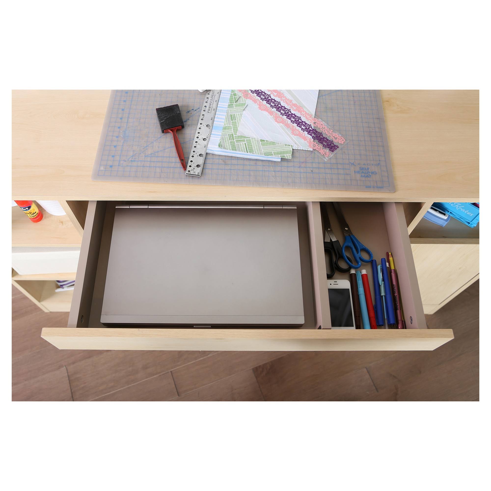 Crea Craft Table, Natural Maple U82835