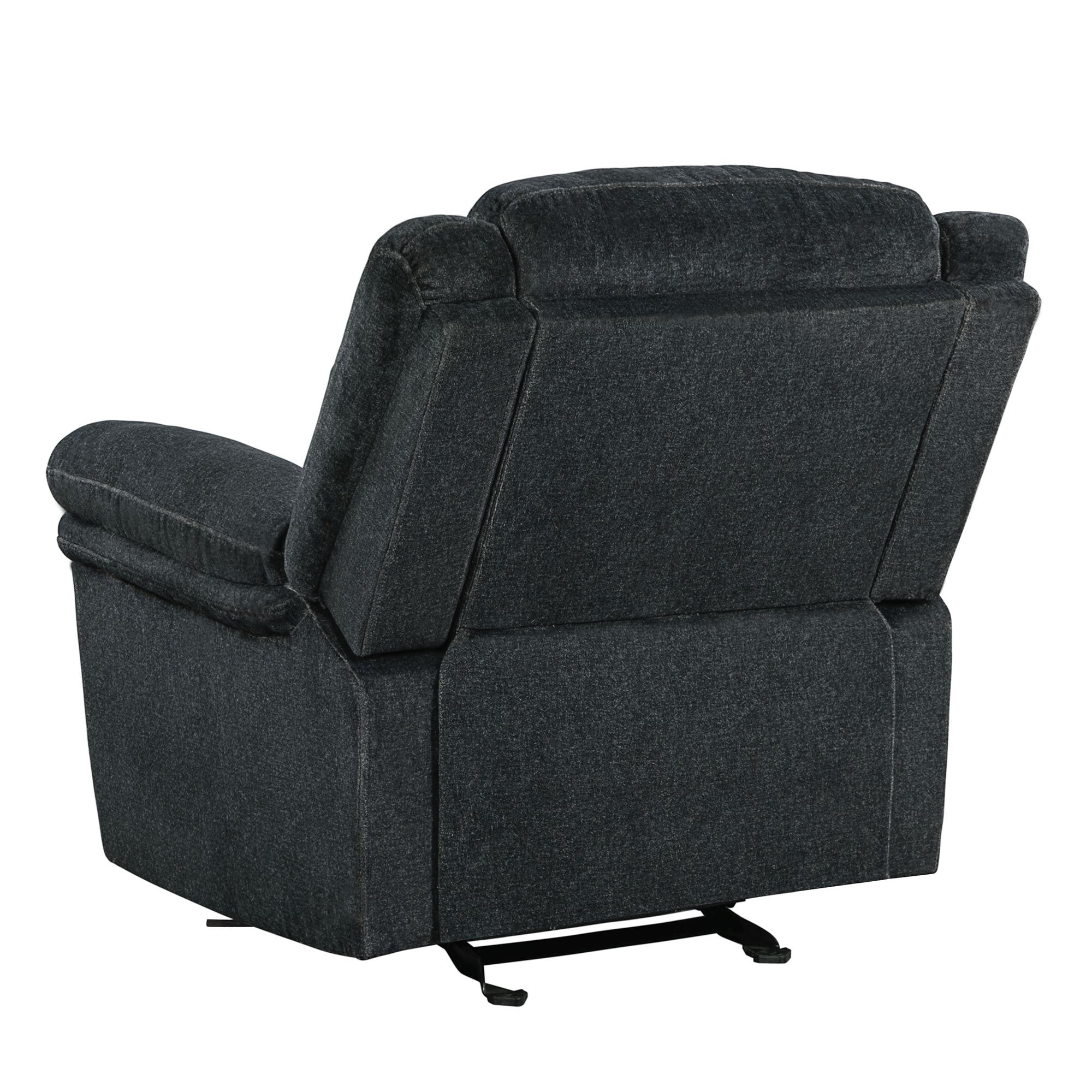 Dark Blue Manual Reclining Sofa W25920