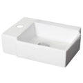 Ceramic Wall Mount Bathroom Sink O398