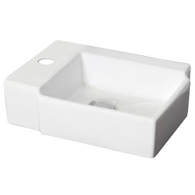 Ceramic Wall Mount Bathroom Sink O398