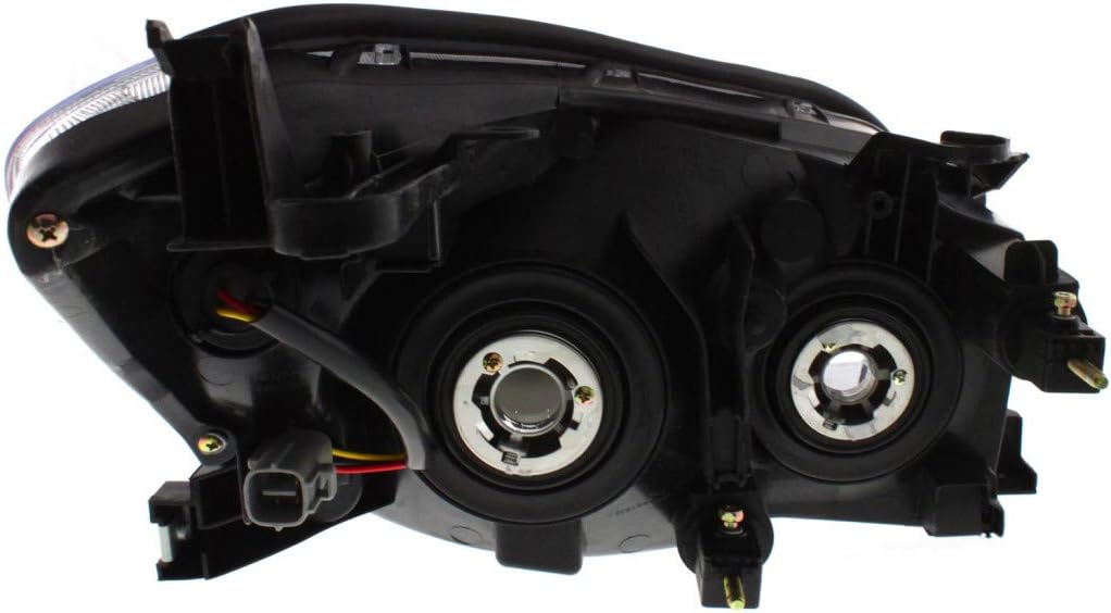 Black BEZEL CAPA Driver Side Headlight Unit H231