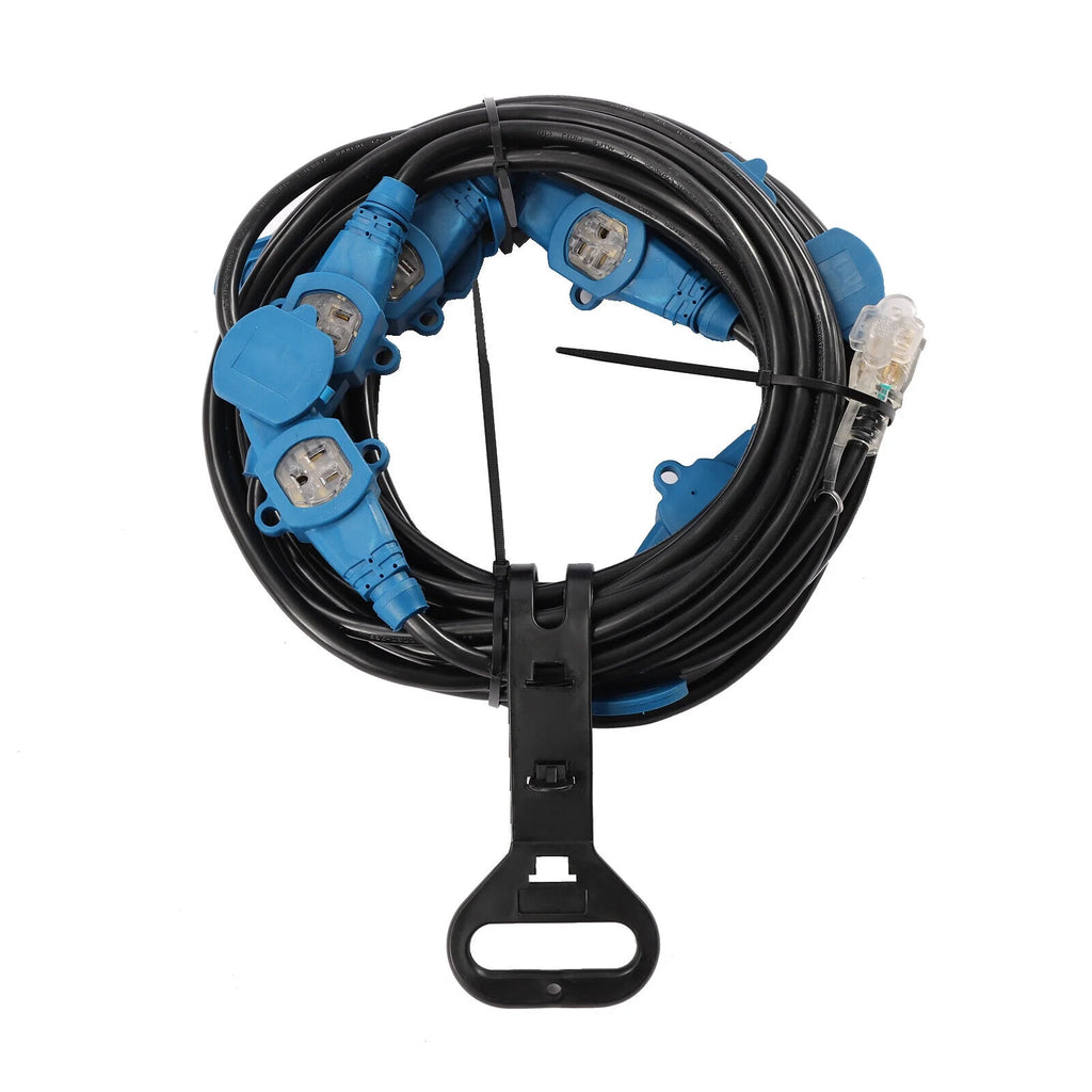50FT Extension Power Cord 11 Outlets Heavy Duty A699767