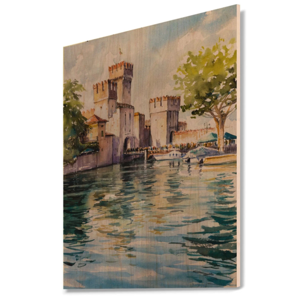 Natural Pine Wood Wall Art 24 In. X 36 In. G268