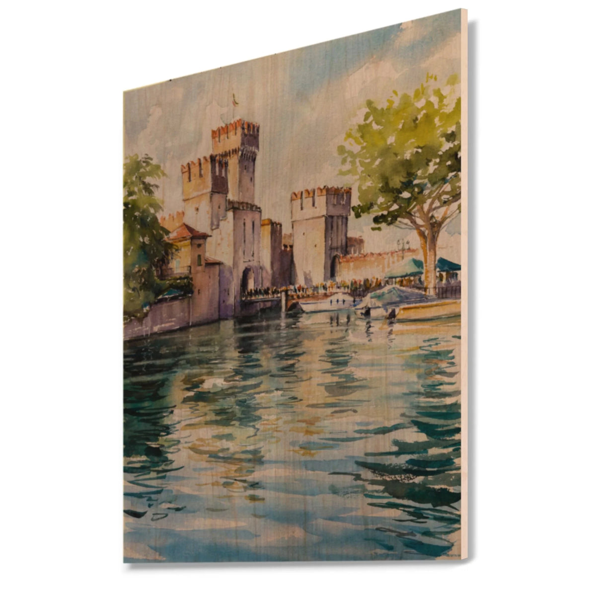 Natural Pine Wood Wall Art 24 In. X 36 In. G268